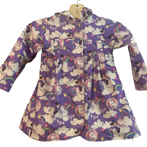 Disney Other - Vintage Minnie Mouse raincoat sz 2